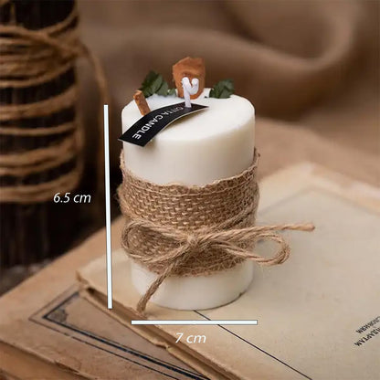 Scented Candles, Natural Soy Wax with Essential Oils, 8 Oz - Long-Lasting Aroma, Aromatherapy Candles
