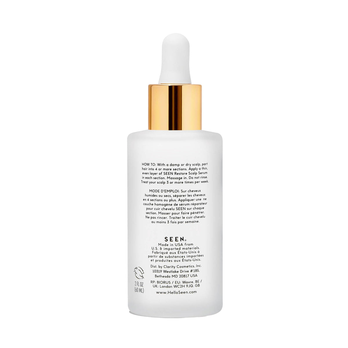 SEEN Restore Scalp Serum, Fragrance-Free