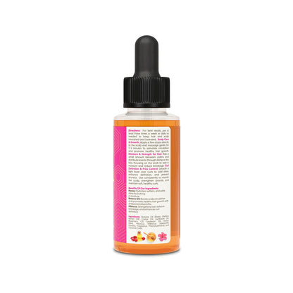 Taliah Waajid Love My Natural Hair Batana Oil Gro Drops 2oz - For Hair & Scalp with Batana Oil - Strengthens, Soothes Dry Scalp & Promotes Healthy Hair Growth for Natural, Curly, Coily Hair