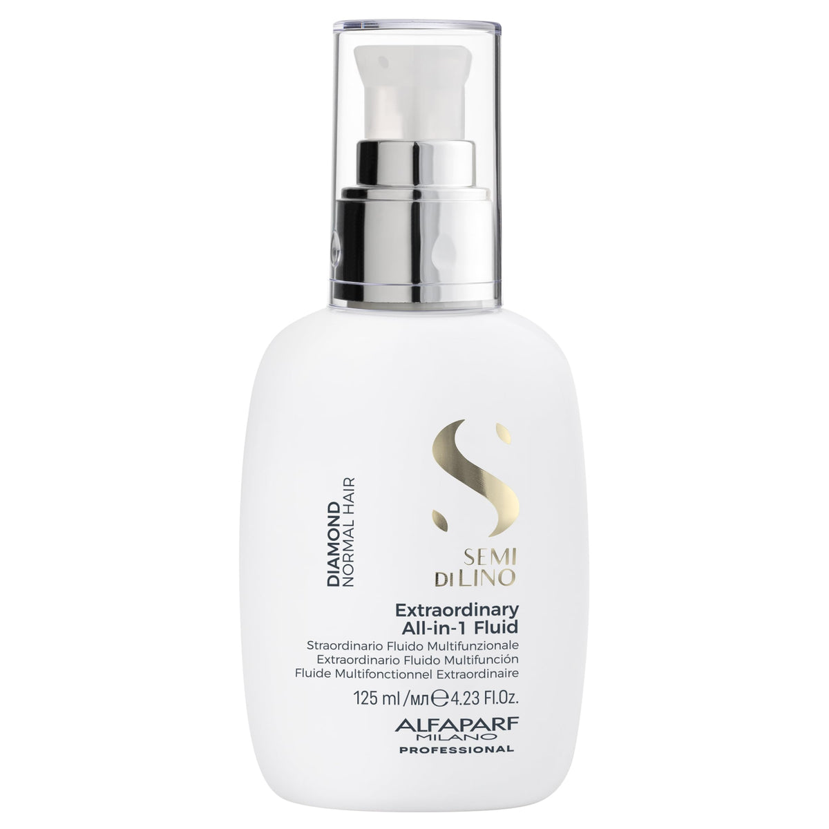 ALFAPARF MILANO Semi di Lino All-In-One Multi-Benefit Leave In Conditioner Spray with Heat Protection - Detangler - Humidity Blocker - UV Protection - Controls Frizz - 4.23 oz
