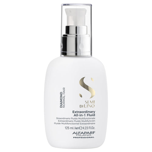 ALFAPARF MILANO Semi di Lino All-In-One Multi-Benefit Leave In Conditioner Spray with Heat Protection - Detangler - Humidity Blocker - UV Protection - Controls Frizz - 4.23 oz