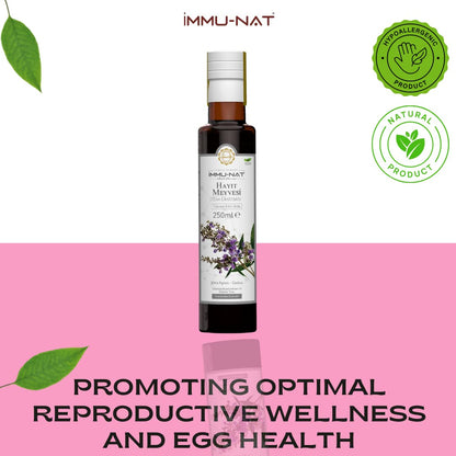 Immu-nat Chaste Tree Berry Extract - 8.5oz - Herbal Menopause & PMS Relief - Alcohol-Free Women's