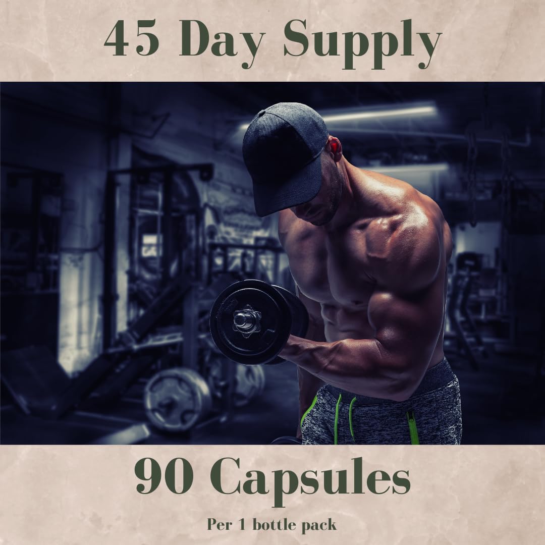 Research Labs Longjack Tongkat Ali Extract Capsules - Highly Concentrated Potent Extract - Strength, Drive, Performance & Muscle Mass