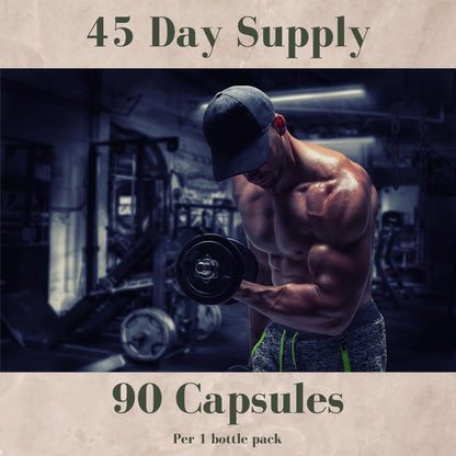 Research Labs Longjack Tongkat Ali Extract Capsules - Highly Concentrated Potent Extract - Strength, Drive, Performance & Muscle Mass
