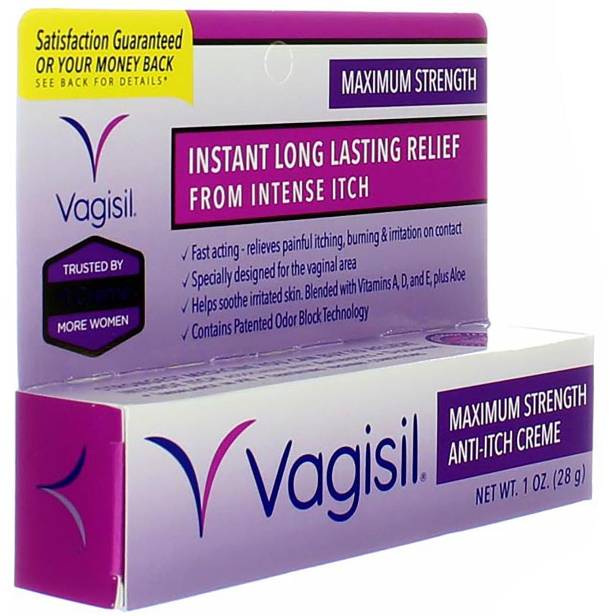 Vagisil Maximum Strength Anti-Itch Creme 1 oz (Pack of 9)