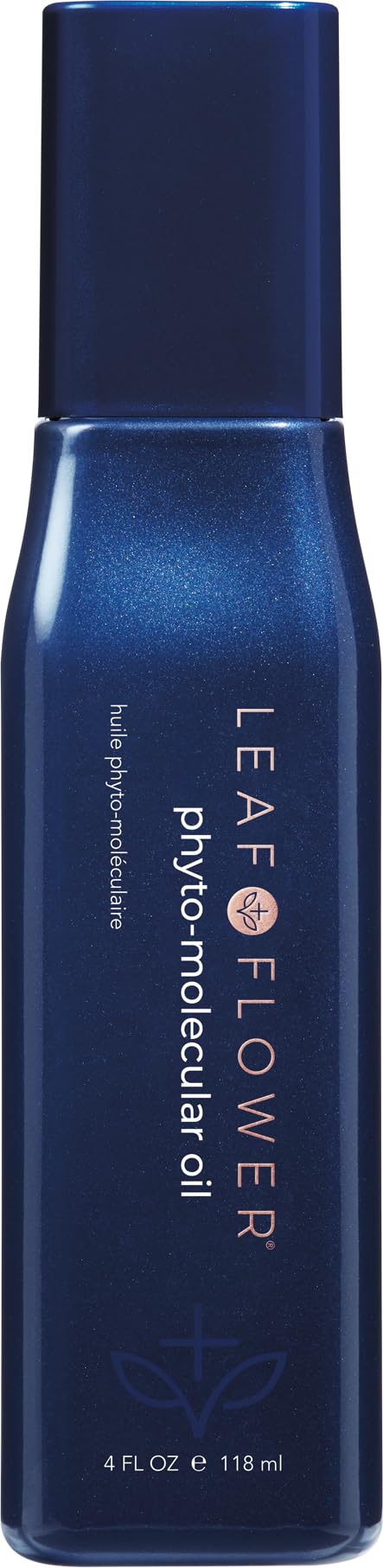 Leaf Flower Phyto-Molecular Oil 4 oz - Blue - With Good Store Packaging