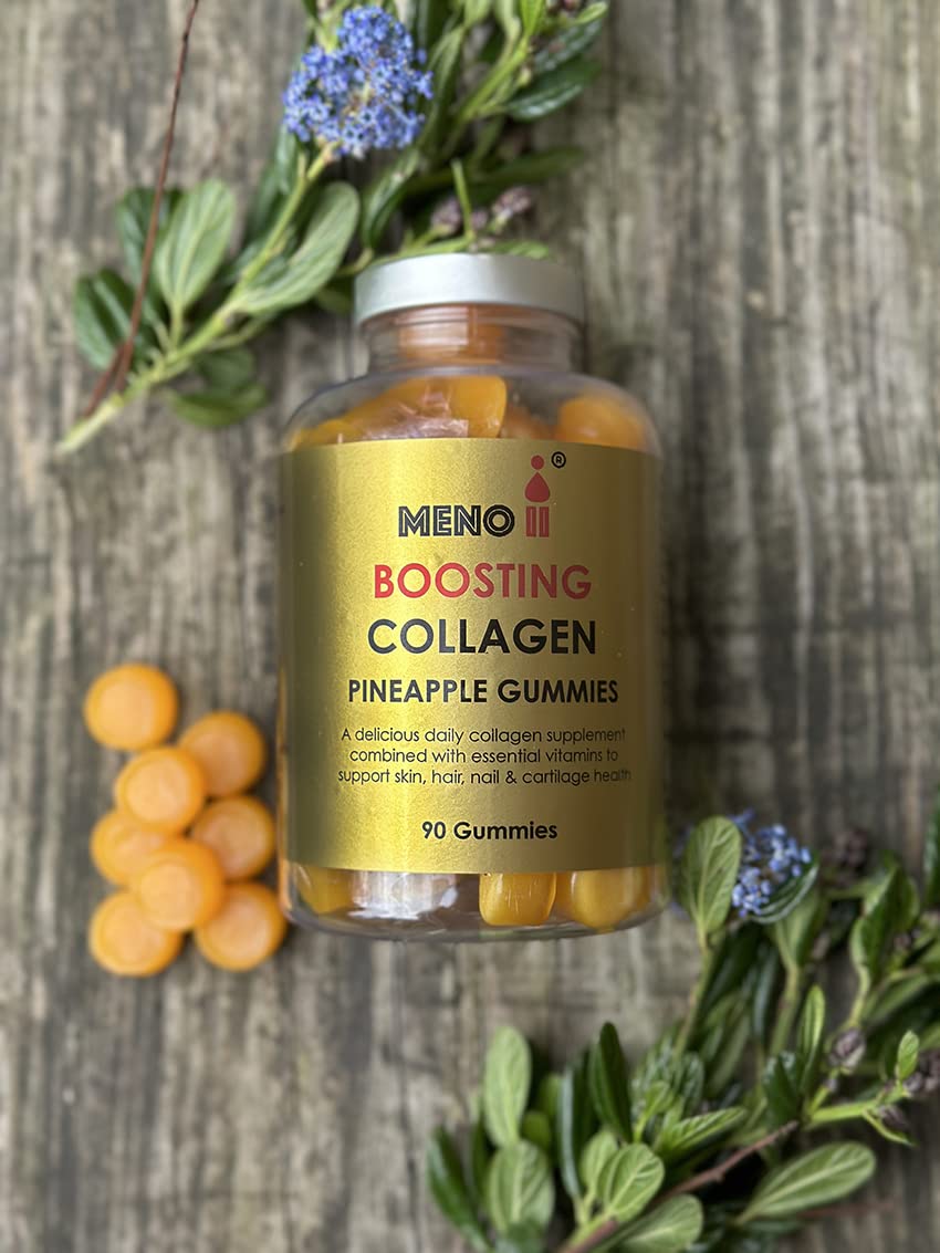 Meno Boosting Collagen Natural Pineapple 90 Gummies