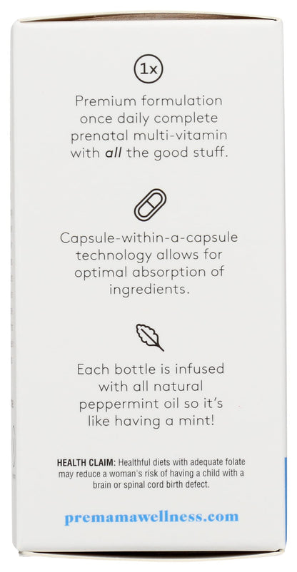 PREMAMA DHA Prenatal Multivitamin, 28 CT