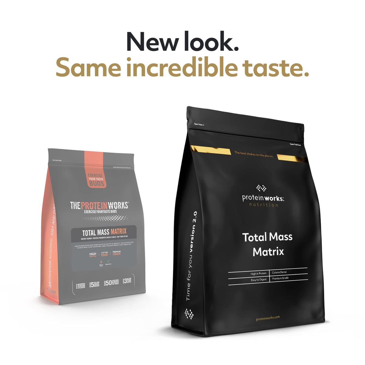 Protein Works - Total Mass Matrix Mass Gainer - High Calorie Protein Powder