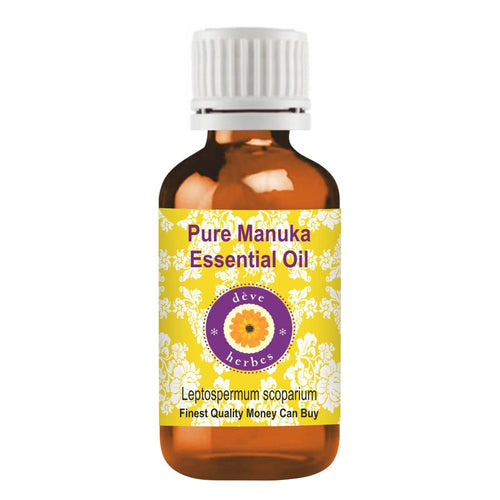 dève herbes Pure Manuka Essential Oil (Leptospermum scoparium) Steam Distilled 30ml (1 oz)