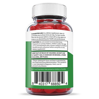 Justified Laboratories Active Keto ACV Gummies 1000MG with Pomegranate Juice Beet