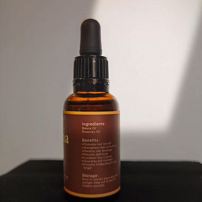 Batana Rosemary Oil for Hair Growth, 100% Pure Natural Organic Batana Oil with Rosemary Enhance Thickness and Strength, Batana Hair Growth Oil