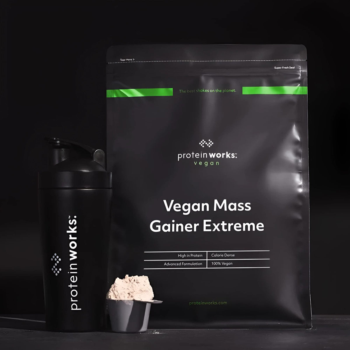 Protein Works - Vegan Mass Gainer Extreme - High Calorie Protein Powder - Weight Gainer