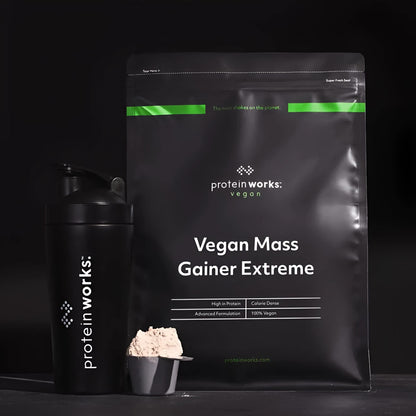 Protein Works - Vegan Mass Gainer Extreme - High Calorie Protein Powder - Weight Gainer