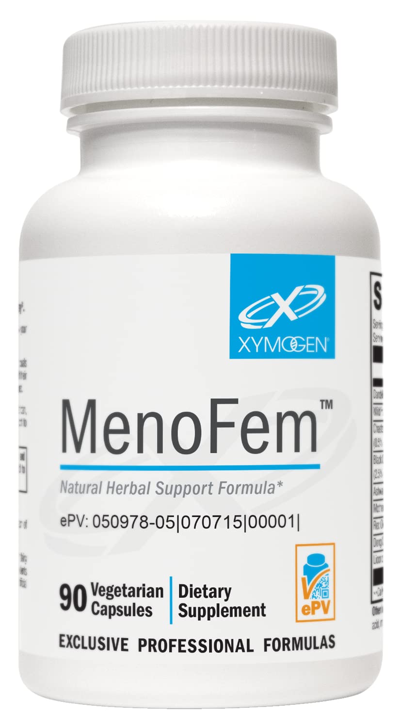 XYMOGEN MenoFem - Menopause Supplements for Women - Dandelion Root Extract, Dong Quai