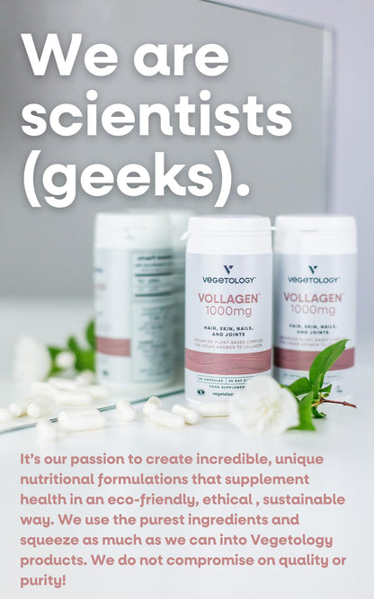 Vegetology Vollagen Plant Based Complex - Plant Based Protein Alternative to Collagen