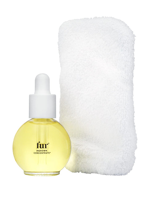 Fur Ingrown Concentrate: Exfoliating Oil Kit for your Hair and Skin to Smoothe, Soothe, and - O.5 fl. oz.