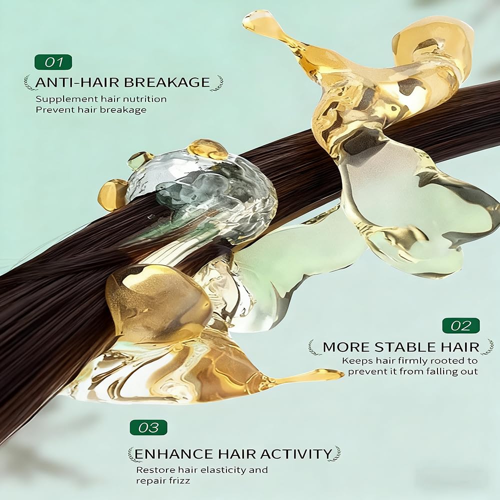 Fari Oil Hair Growth Oil, Organic Holistic Hair Oils for Men with Herbal Infusion Botanical Scalp, Pure Natural Plant-Based Formula, Daily Nourishment for Dry Scalp & Edges (2 PCS)