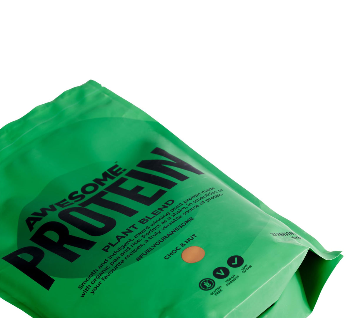 Chocolate Nut Awesome Protein Powder by Ben Coomber - 1kg Vegan Organic Flavoured Protein