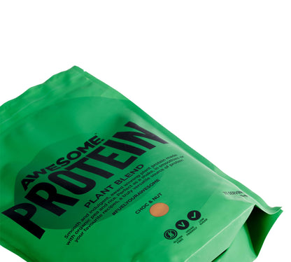 Chocolate Nut Awesome Protein Powder by Ben Coomber - 1kg Vegan Organic Flavoured Protein