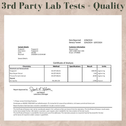 Research Labs Longjack Tongkat Ali Extract Capsules - Highly Concentrated Potent Extract - Strength, Drive, Performance & Muscle Mass