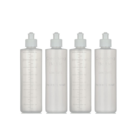 Perineal Squirt Bottle [4 Pack] Refillable Postpartum Lavette Cleansing Irrigation Peri Wash Bottle