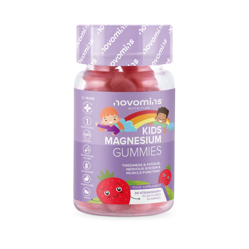 Kids Magnesium Gummies – Vegan - 1 Month Supply – Childrens Supplements – 30 Chewa