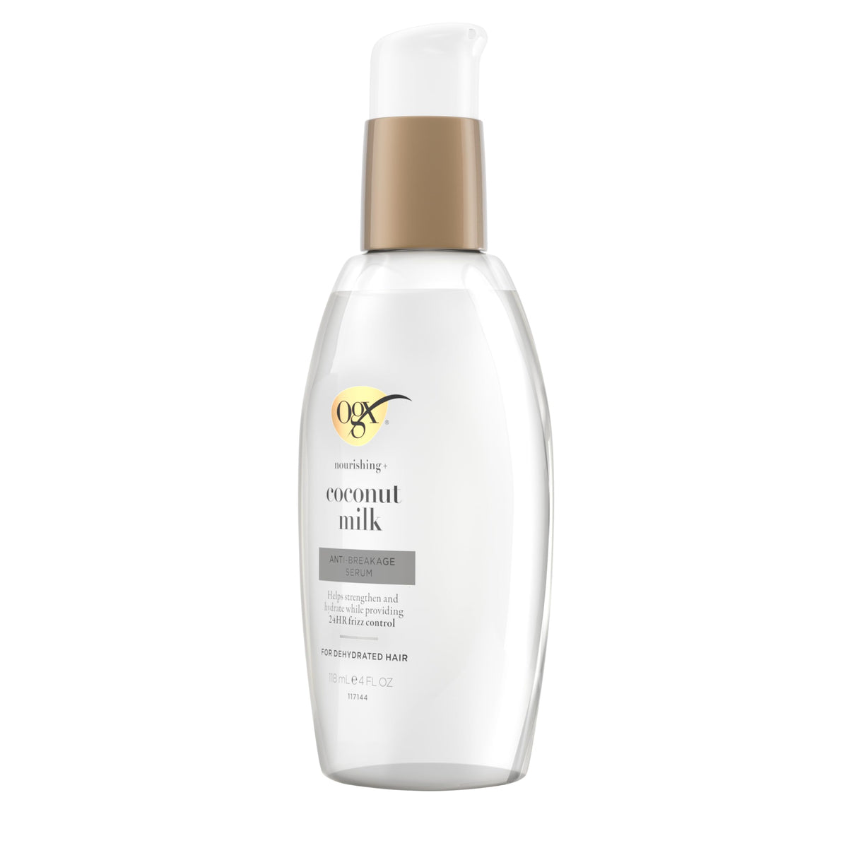 OGX Nourishing + Coconut Milk Anti-Breakage Serum, 4 Fl Oz