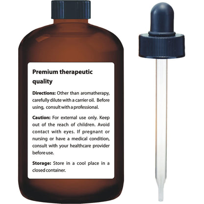Organic Eucalyptus Essential Oil - Huge 4 FL OZ - 100% Pure & Natural - Premium Natural Oil