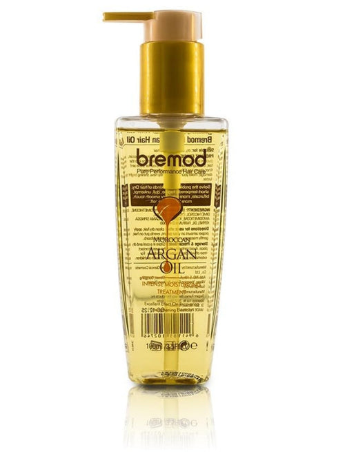 Leave-In Moroccan Argan Oil Hair Oil - Vitamin E Oil& Keratin Hair Treatment for Repairing Dry, Frizzy & Damaged Hair - Deep Nourishing Hair Serum, Anti-Frizz & Split End Repair 3.3Fl Oz