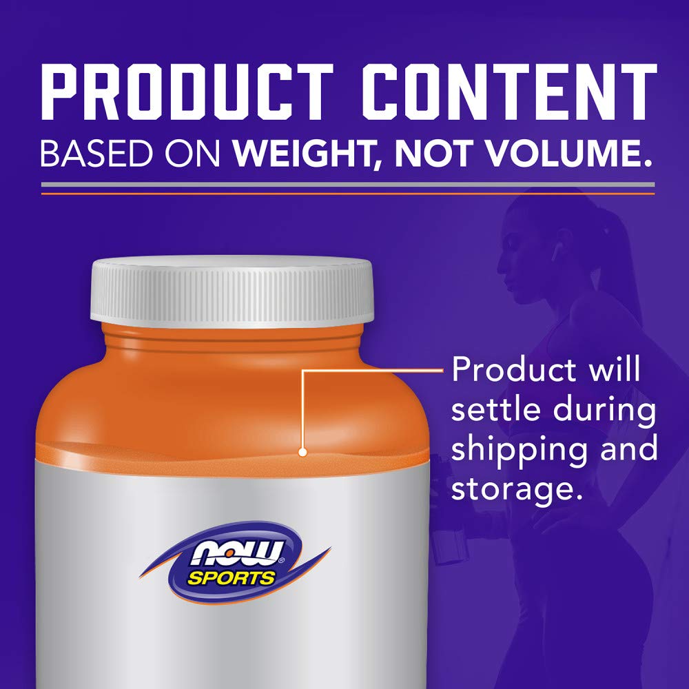 NOW Sports Nutrition, Whey Protein Isolate, 25 G With BCAAs, Creamy Chocolate Powder