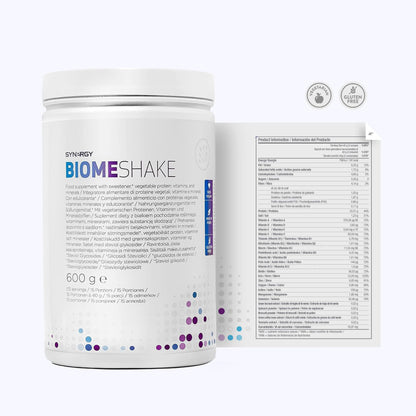 Synergy Worldwide Biome Shake 600 g - 22g Protein Powder Supplement - High in nutrients, Vitamins and Minerals