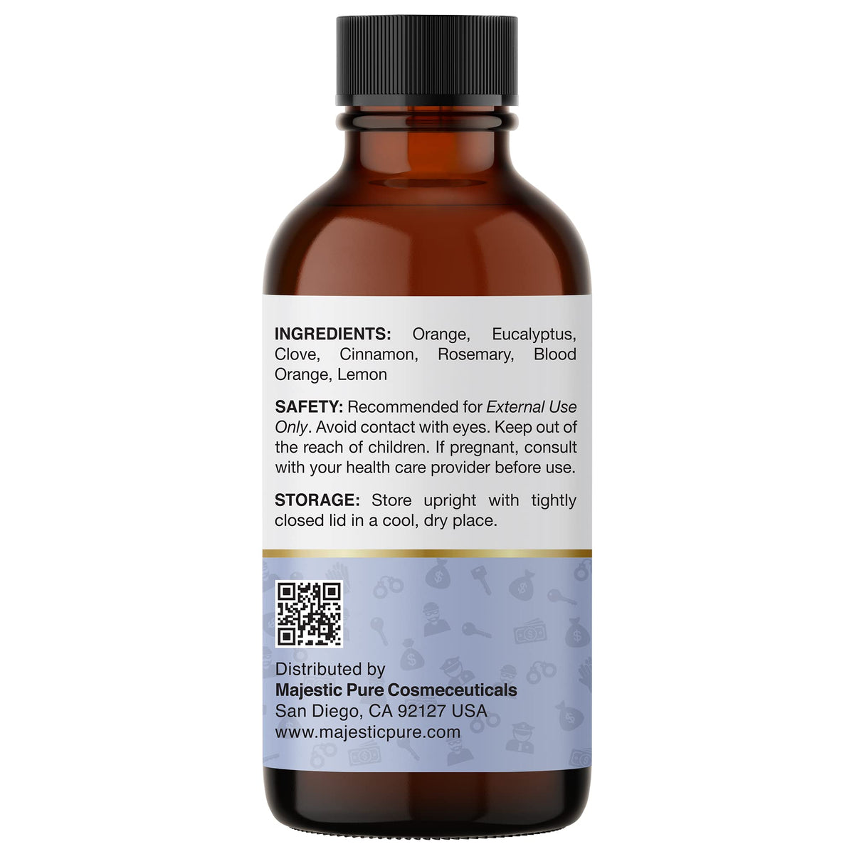Majestic Pure Thieves Essential Oil Blend - 100% Pure Premium Oil for Uplifting Mood, DIY Products