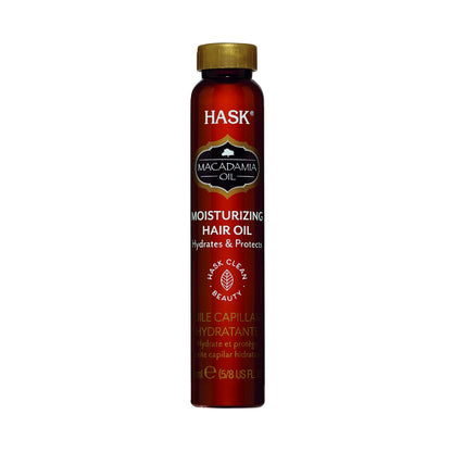 Hask Macadamia Oil Revitalizing Shine Hair Treatment, .625 Ounces