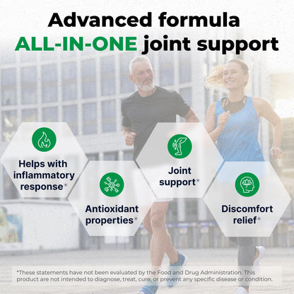 Wellnee Knee & Joint Wellness Bundle – Herbal Patches (30 pcs) & Support Capsules (90 servings)