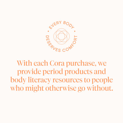 Cora 100% Organic Cotton Non-Applicator Tampons - Ultra-Absorbent, Unscented, Natural, Non-Toxic