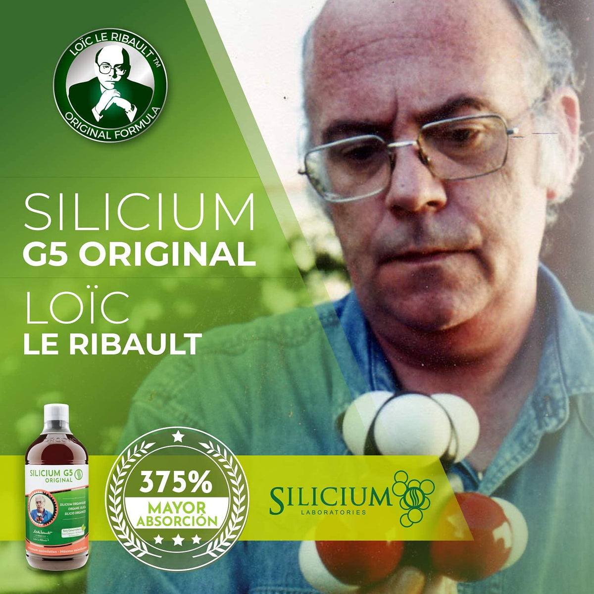 SILICIUM G5 Original - Drinkable Silica - Increases Collagen Production Naturally