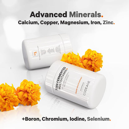 Codeage Teen’s Daily Multivitamin Supplement, 25+ Vitamins & Minerals for Teenage Boys & Girls