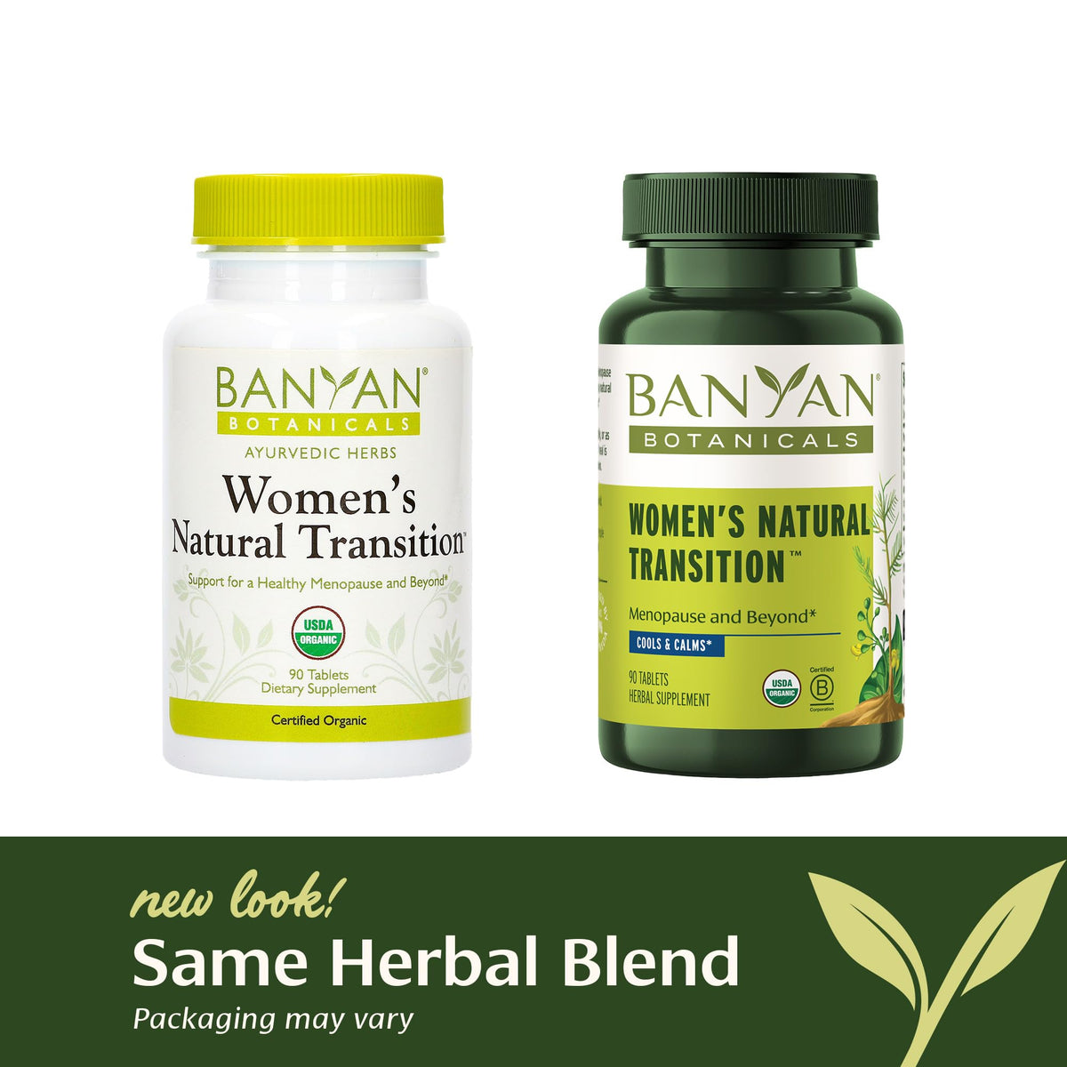 Banyan Botanicals Women’s Natural Transition - Organic Menopause Supplement