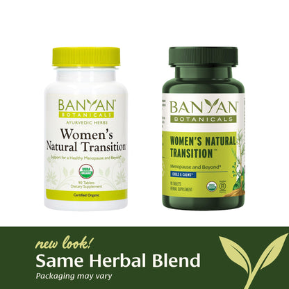 Banyan Botanicals Women’s Natural Transition - Organic Menopause Supplement