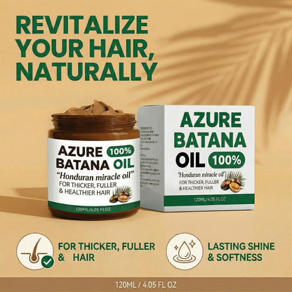 1PCSAzure Batana Oil For Hair Growth,100% Raw Organic Batana Hair Mask from Honduras
