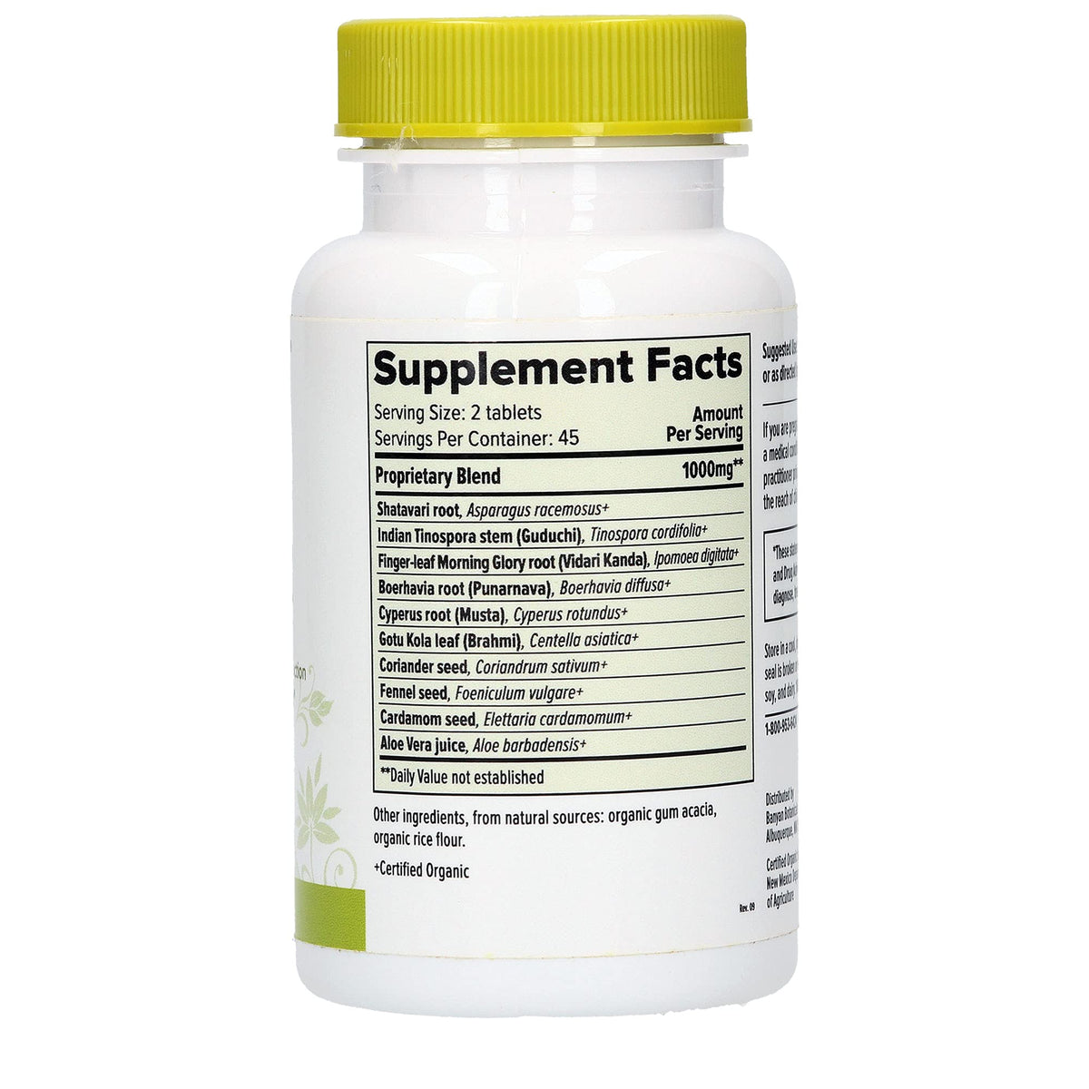 Banyan Botanicals Women’s Support - Organic Herbal Tablets - Promotes a Healthy Female Reproductive