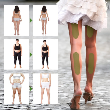 Herballegs Cellulite Reduction Patches, 2 Boxes/60PCS HerbalLegs Patches, Herbal Leg Lifting