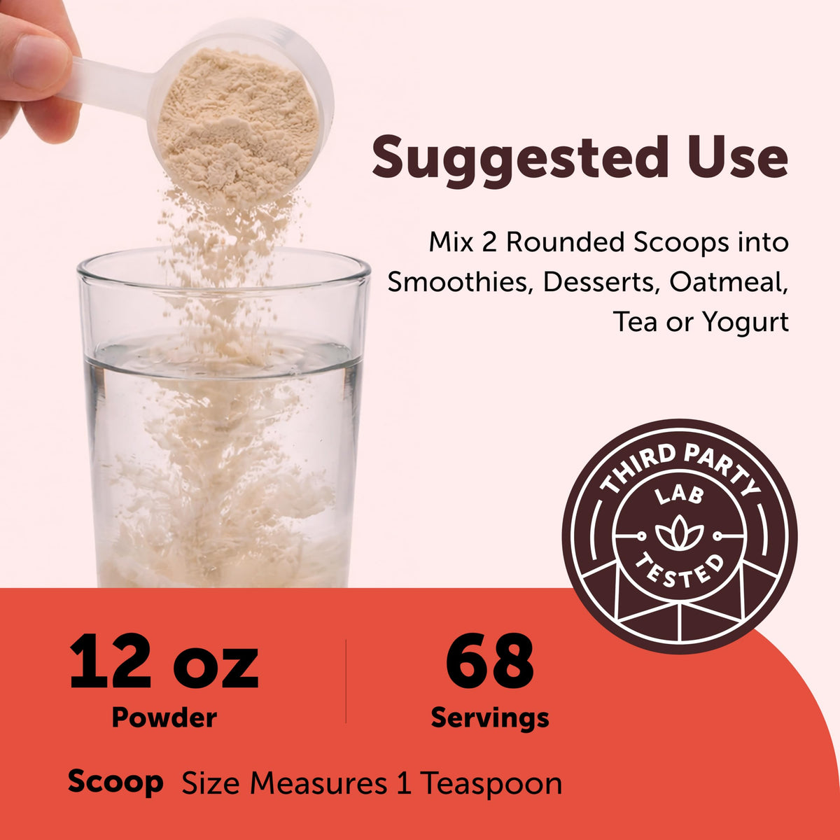 Micro Ingredients Organic Camu Camu Powder, 12 oz - Freshly Harvested Berry - Source of Naturally Occurring Vitamin C - Non-GMO, Vegan Friendly