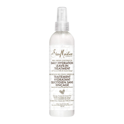 SheaMoisture 100% Virgin Coconut Oil Leave In Treatment 8 oz Liquid