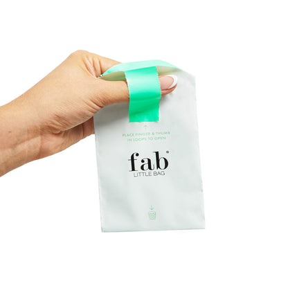 Fab Little Bag Starter Plus Pack - 45 Sanitary Disposal Bags Plus Recyclable Refill Pack
