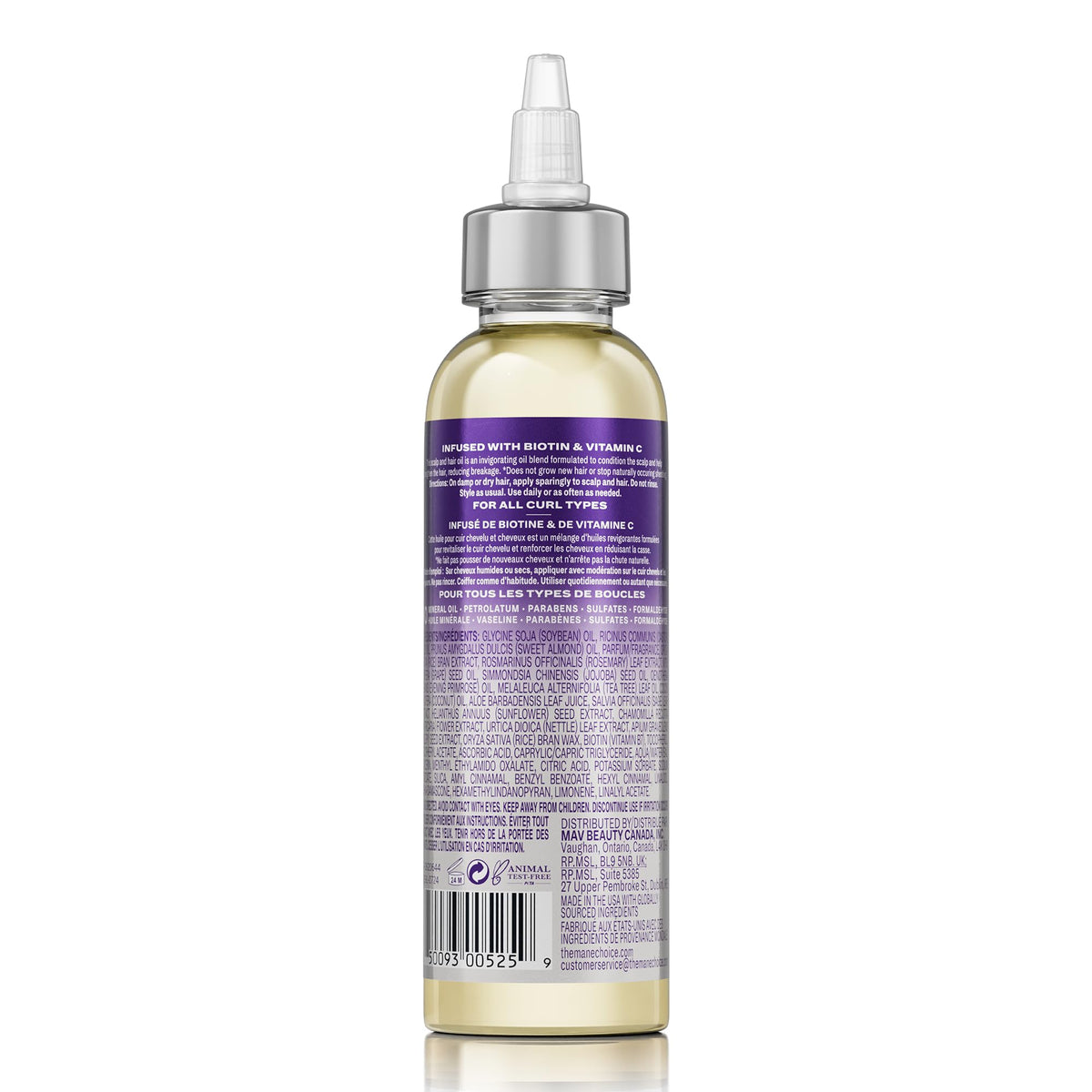 The Mane Choice Alpha Multi-Vitamin Scalp Hair Growth Oil, 4 Fl Oz, Nourishing Scalp Oil with Biotin, Vitamin C,Rosemary, Rice Extract,Jojoba,Tea Tree & Castor_Oil,Lightweight & Non-Greasy (Pack of 6)