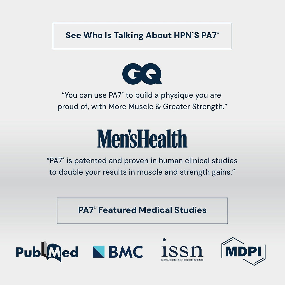 HPN PA(7) Phosphatidic Acid Muscle Builder Top Natural Muscle Builder - Boost mTOR - Build Mass and Strength from Your Workout - 10 Day Supply - Mediator phosphatidic acid with L-leucine supports protein synthesis, lean muscle and strength from training