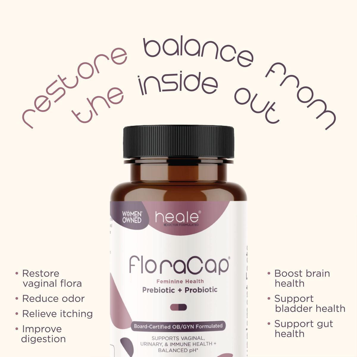BoriCap and FloraCap BV Blasting Bundle for Balanced pH