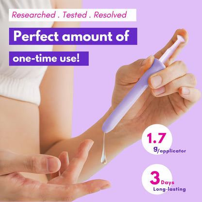 Muun Vaginal Moisturizer - Pack 12 Immediate Intimate Hydration - Dryness Burning Itching